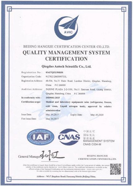 ISO9001 ANTECH